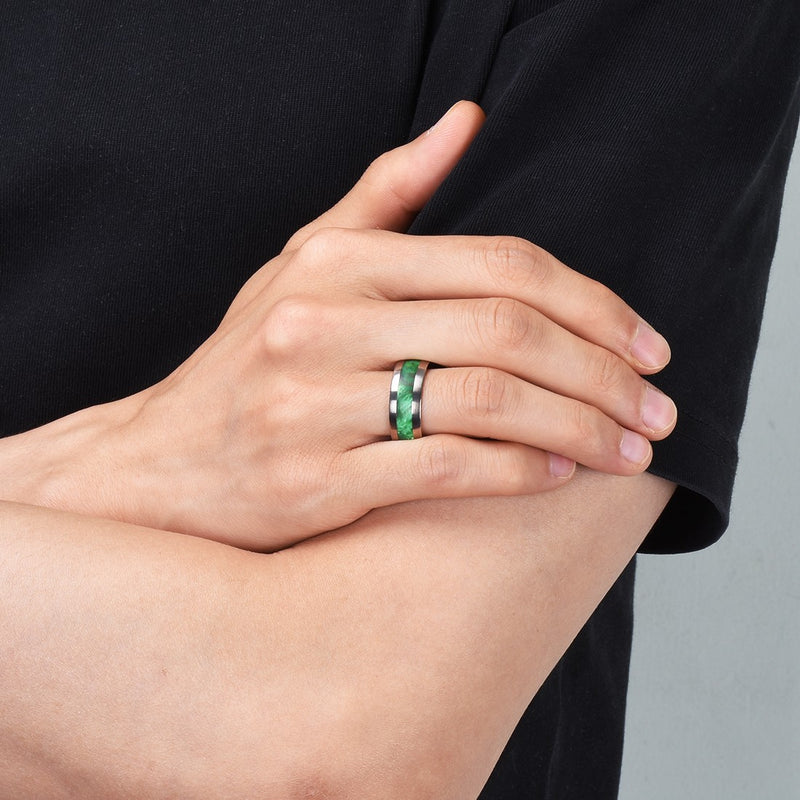 King Will DUO&trade; 8 titanium ring
