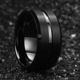 King Will BASIC&trade; 10mm tungsten ring