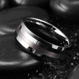 King Will CLASSIC&trade; 8mm tungsten ring