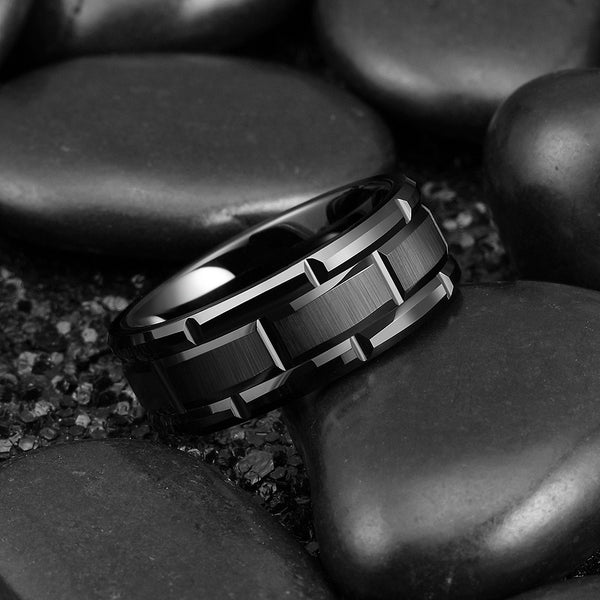 King Will BASIC&trade; 8mm tungsten ring