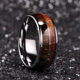 King Will NATURE&trade; 8mm tungsten ring