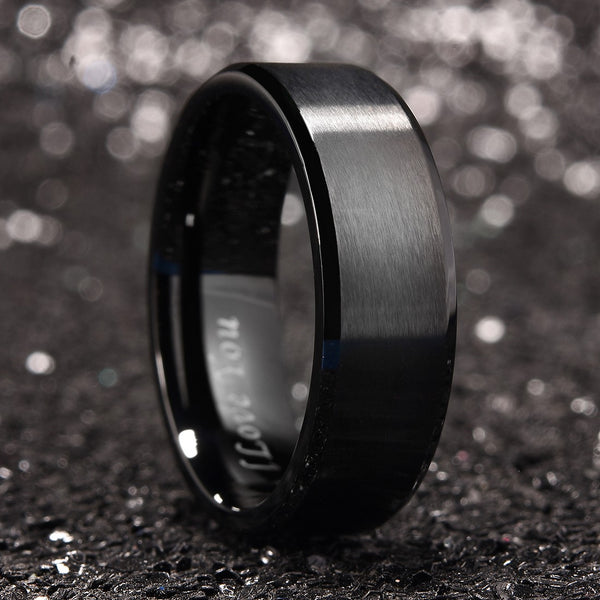 King Will BASIC&trade; 8mm stainless steel ring