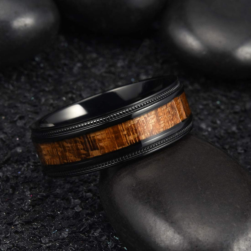 King Will Nature&trade; 8mm titanium ring