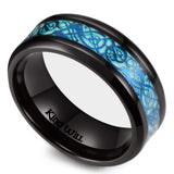 King Will DRAGON&trade; 8mm titanium ring