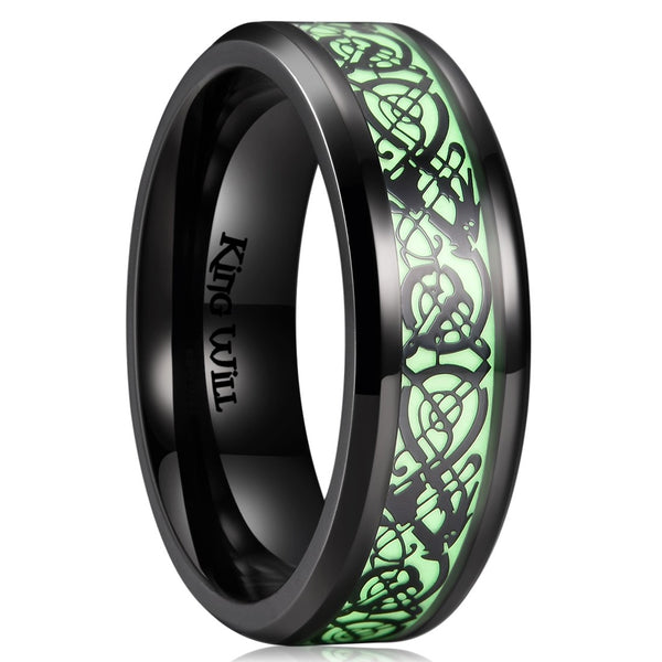 King Will DRAGON&trade; 7mm titanium ring