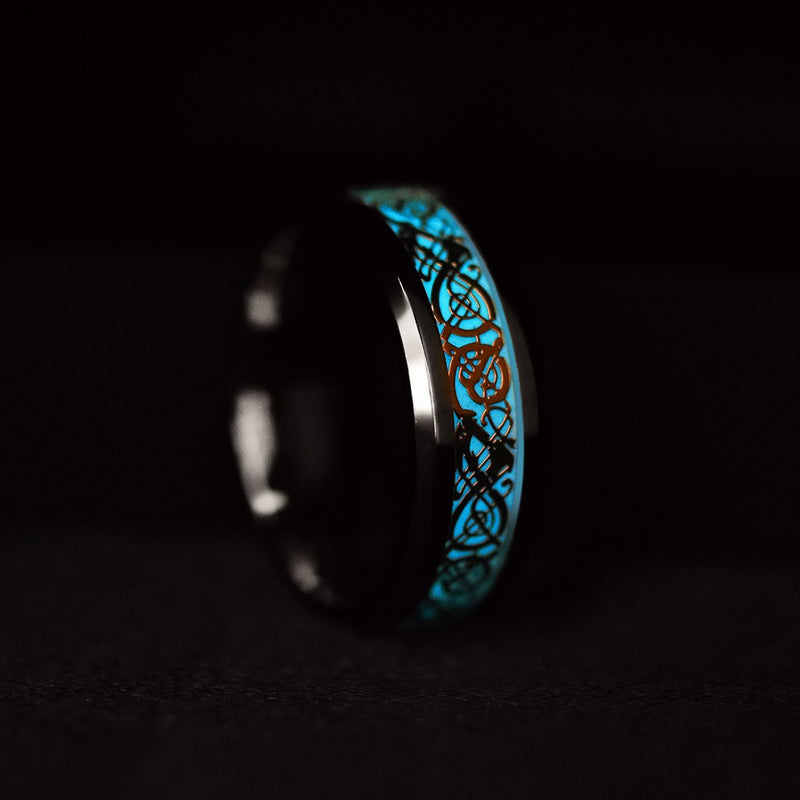 King Will DRAGON&trade; 8mm titanium ring